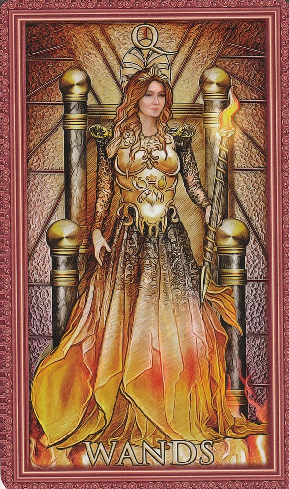 Queen of Wands Encore Tarot Jan 2020 review 20191230 0001