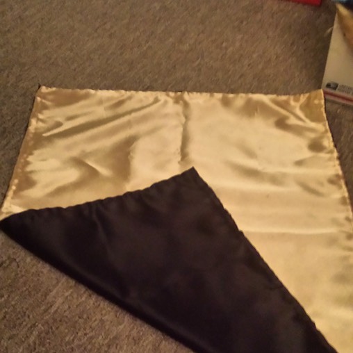 Plain Satin Cloth with Spirit and Elemental Beads in Center of Cloth