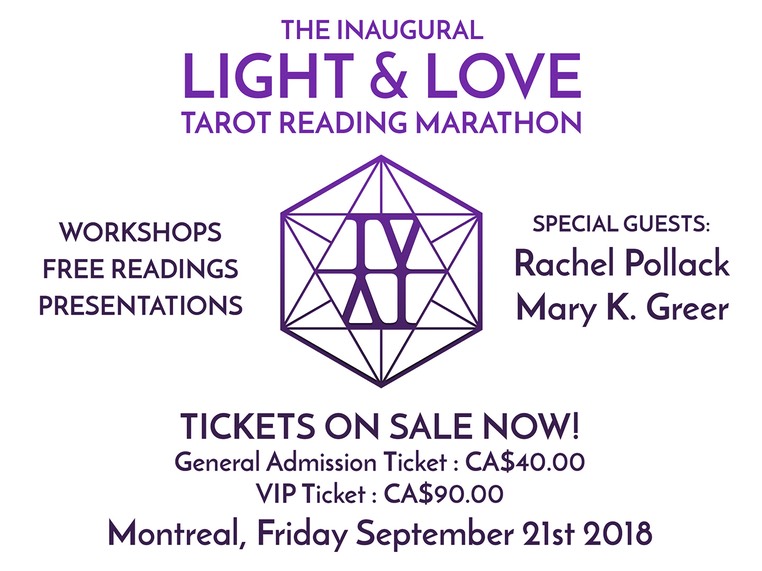 Light-And-Love-Productions Tarot-Reading-Marathon 2018