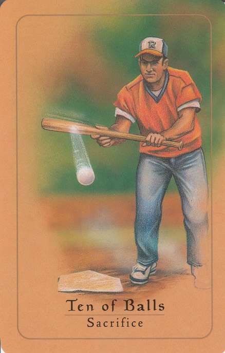 10 of Balls Baseball Tarot Mar 2020 20200204 0001