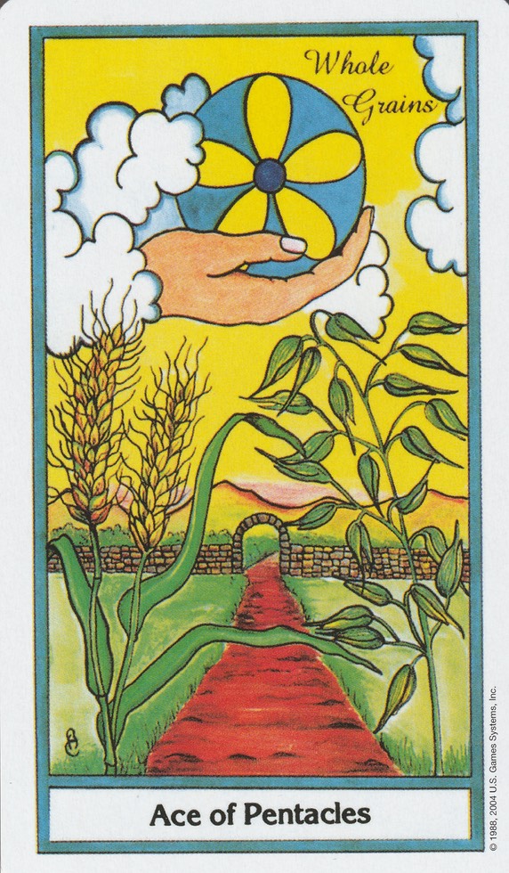 Ace of Pentacles Herbal Tarot April Article 20180318 0001