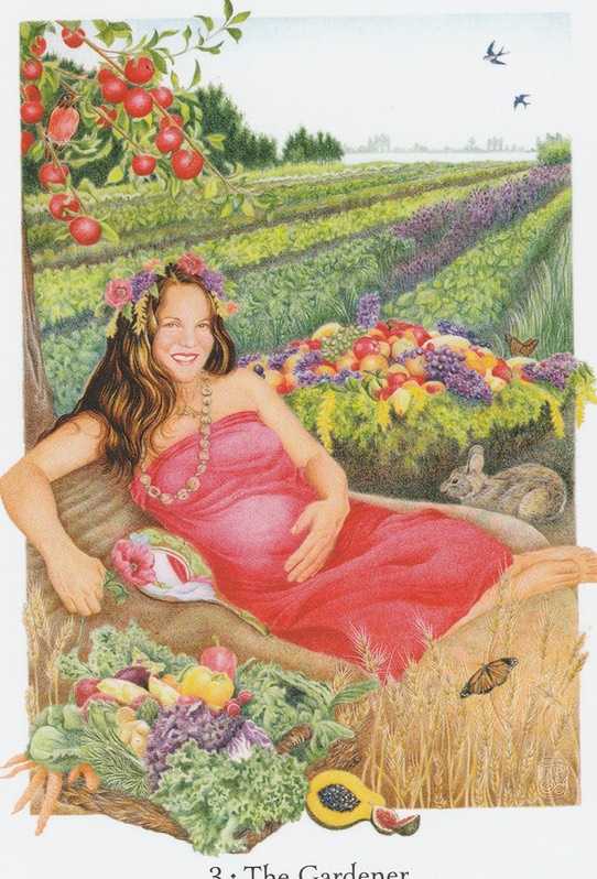 The Gardener or Empress Gaian Tarot April Article 20180318 0001