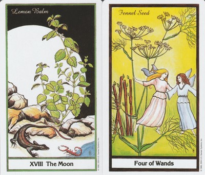 Virgo Moon 4 Wands Herbal Tarot April TS 20180318 0001