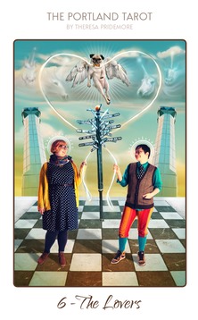 06-the-portland-tarot-the-lovers-theresa-pridemore