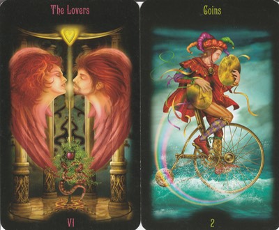 Scorpio Lovers Two Coins Legacy of the Divine Tarot May 2019 20190426 0001