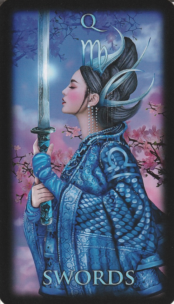 Queen of Swords Marchetti Tarot June 2019 20190511 0001