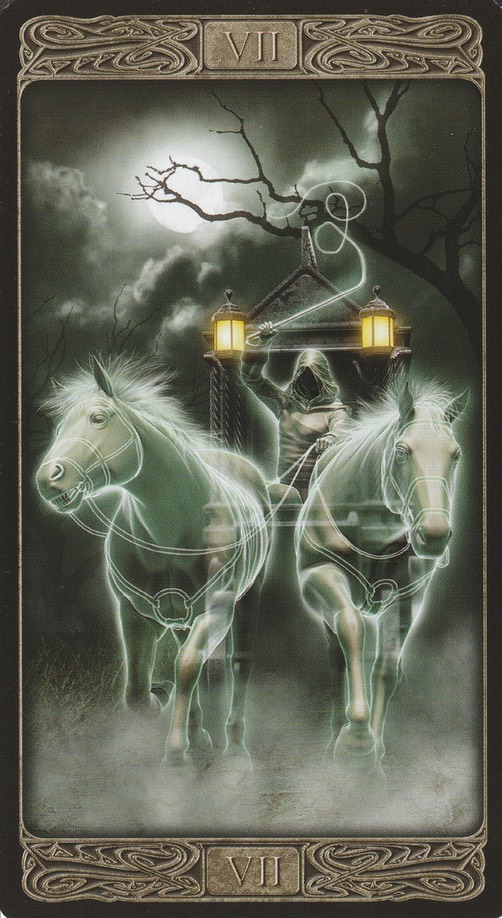 The Chariot in The Ghost Tarot 20170816 0001
